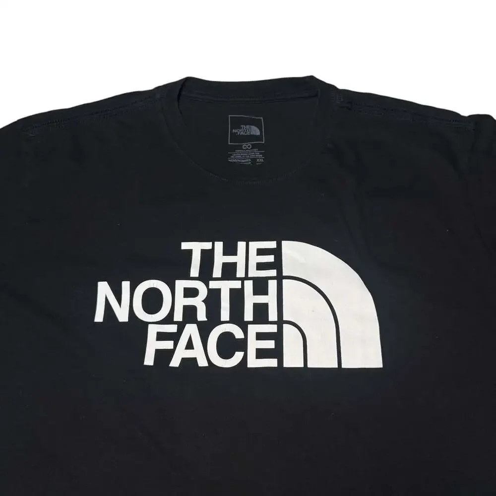 The North Face Logo T-Shirt Size XXL Black Cotton Short Sleeve
